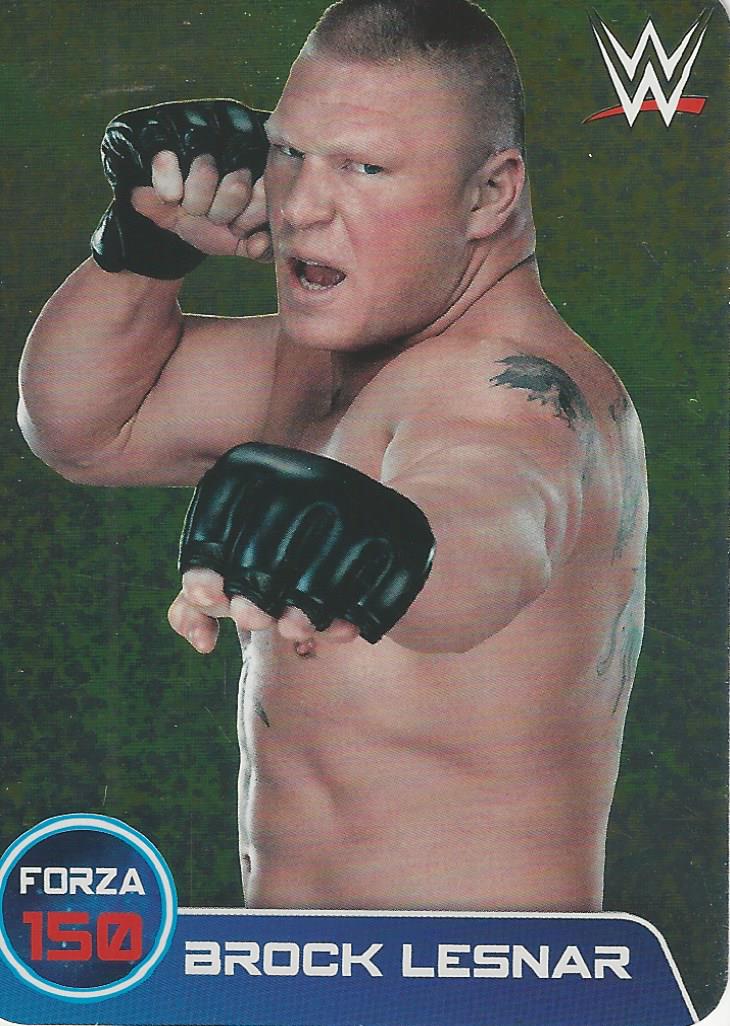 WWE Edibas Lamincards 2014 Brock Lesnar #8