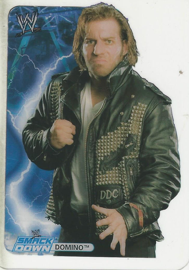 WWE Edibas Lamincards 2008 Domino #8