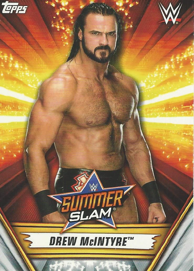 WWE Topps Summerslam 2019 Drew McIntyre #8