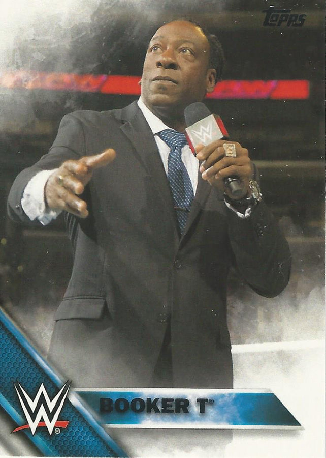WWE Topps 2016 Booker T #8