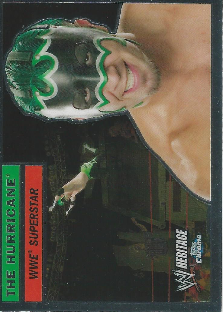 WWE Topps Chrome Heritage 2006 Hurricane #8