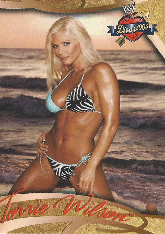 WWE Fleer Divas 2005 Torrie Wilson #8
