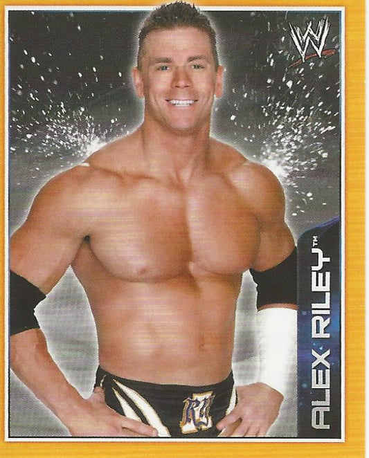 WWE Topps A-Z Sticker Collection 2014 Alex Riley #8