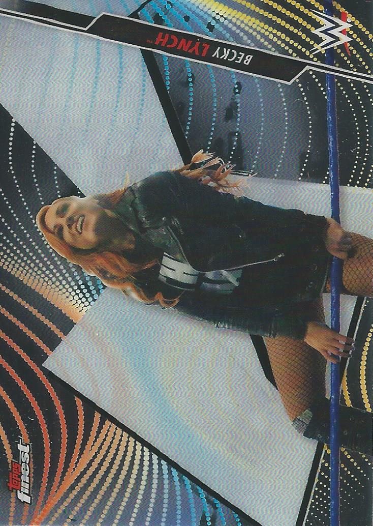 WWE Topps Finest 2020 Becky Lynch #8