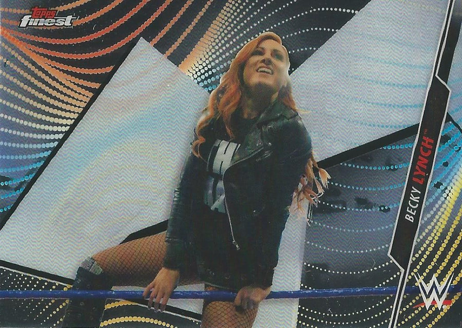 WWE Topps Finest 2020 Becky Lynch #8