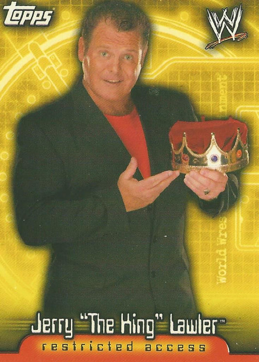 WWE Topps Insider 2006 US Jerry Lawler #8