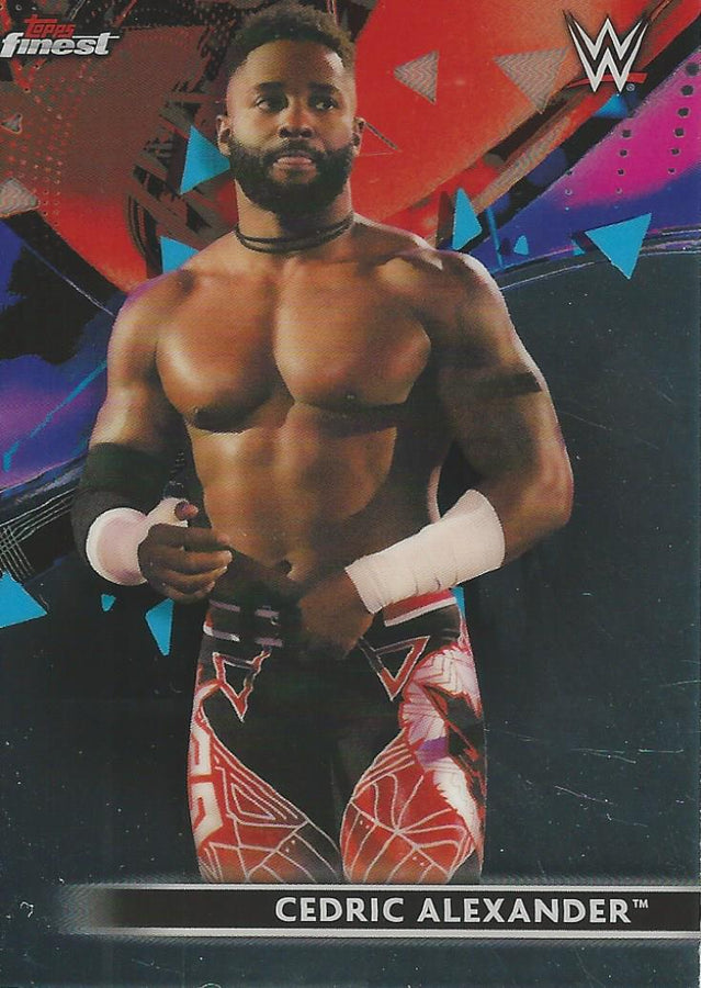 WWE Topps Finest 2021 Cedric Alexander #8