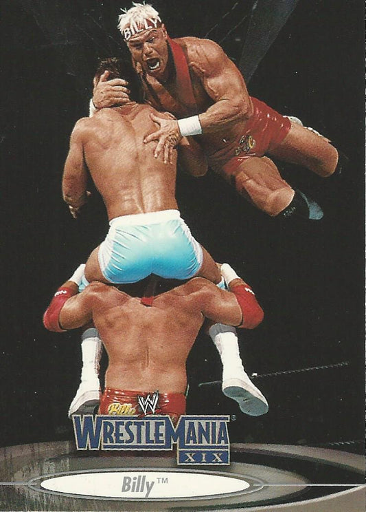 WWE Fleer Wrestlemania XIX 2003 Billy Gunn #8