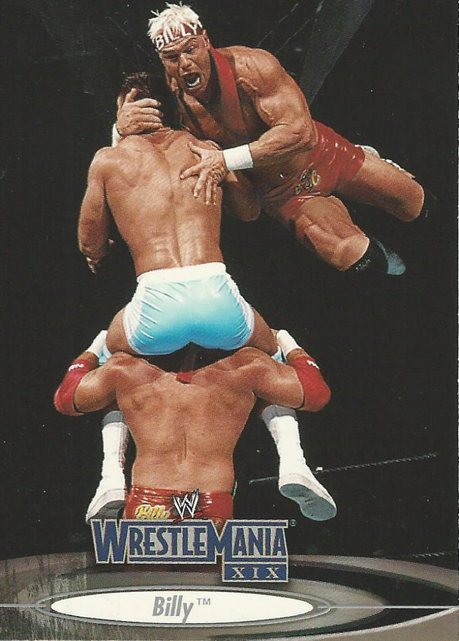 WWE Fleer Wrestlemania XIX 2003 Billy Gunn #8