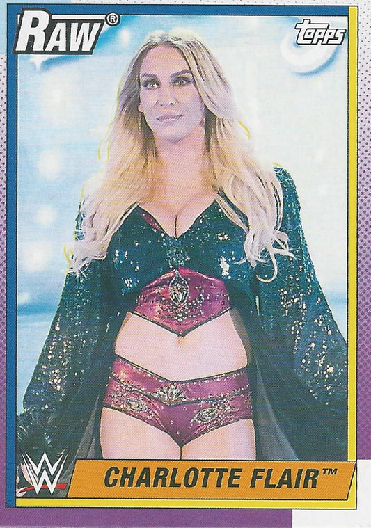 WWE Topps Heritage 2021 Charlotte Flair #8