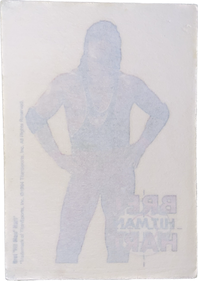WWF Tattoos 1994 Bret Hart from Germany