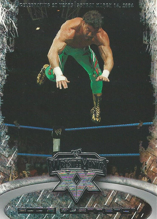 WWE Fleer Wrestlemania XX 2004 Eddie Guerrero #8
