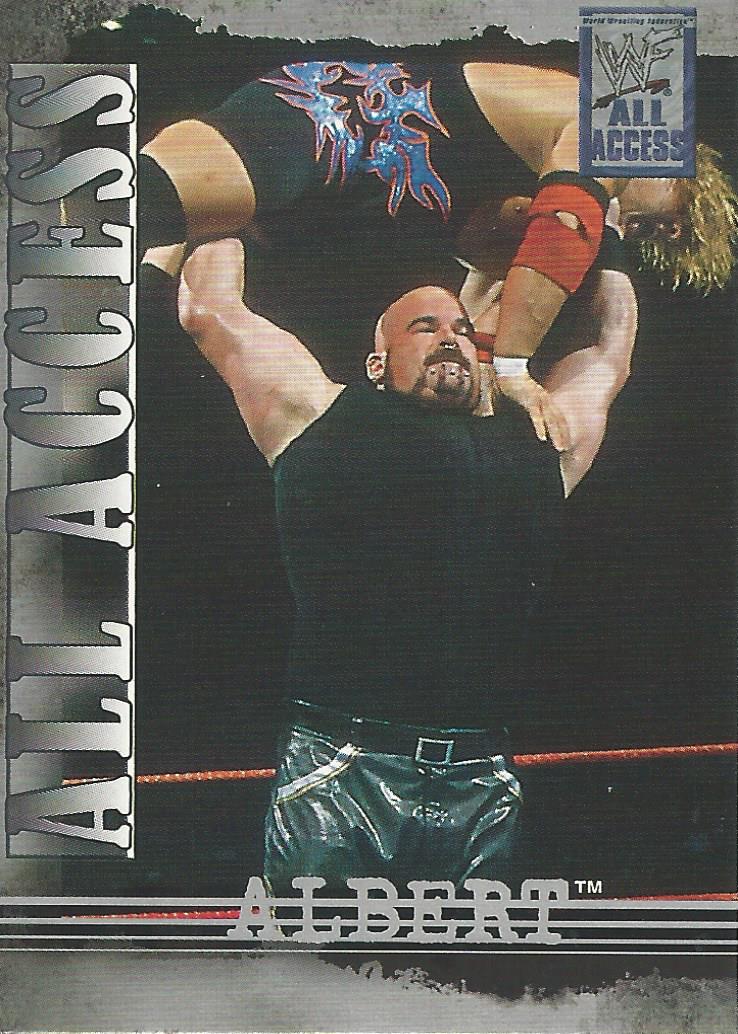 WWF Fleer All Access 2002 Albert #8