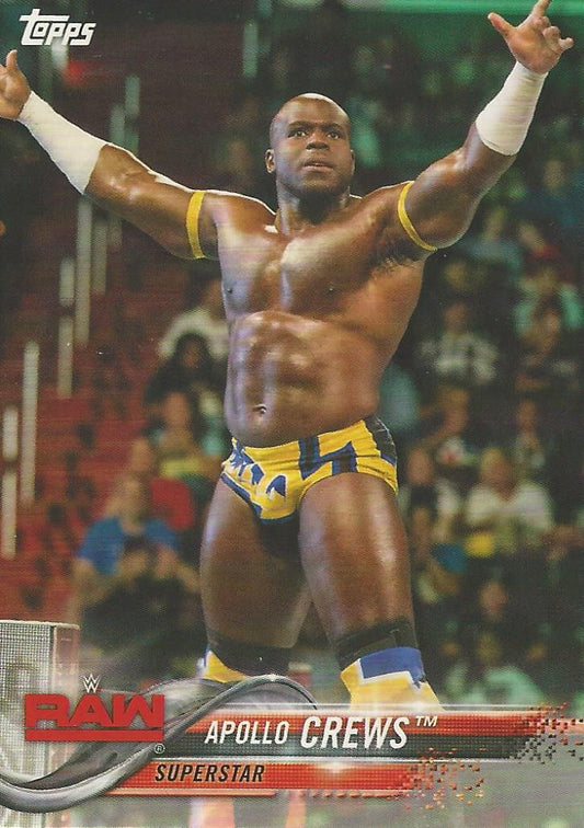WWE Topps 2018 Apollo Crews #8