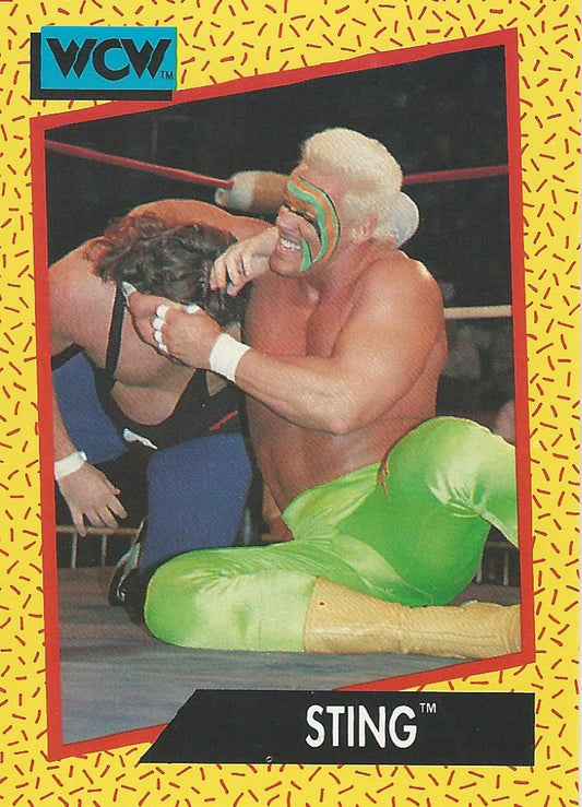 WCW Impel 1991 Sting #8