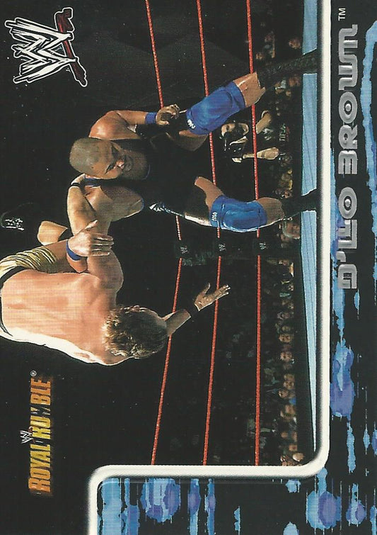 WWE Fleer Royal Rumble 2002 D-Lo Brown #8