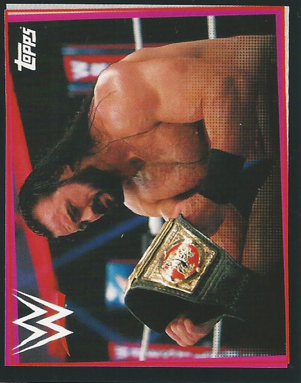 WWE Topps Road to Wrestlemania Stickers 2021 Drew McIntyre #8