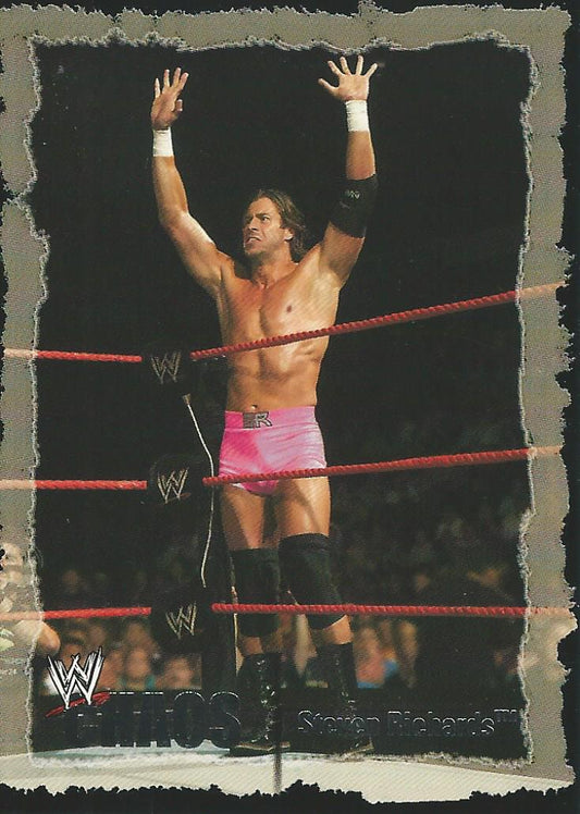 WWE Fleer Chaos 2004 Steven Richards #8