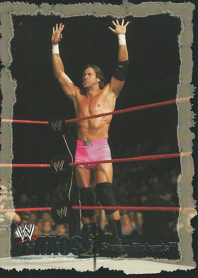 WWE Fleer Chaos 2004 Steven Richards #8