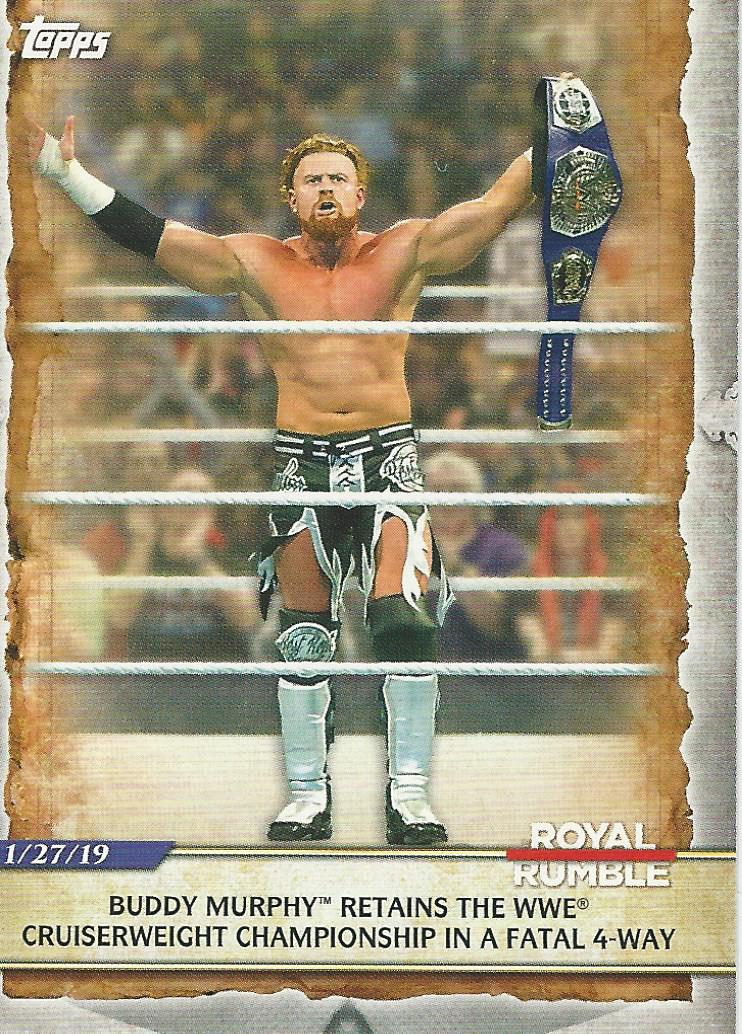 WWE Topps Road to Wrestlemania 2020 Buddy Murphy #8