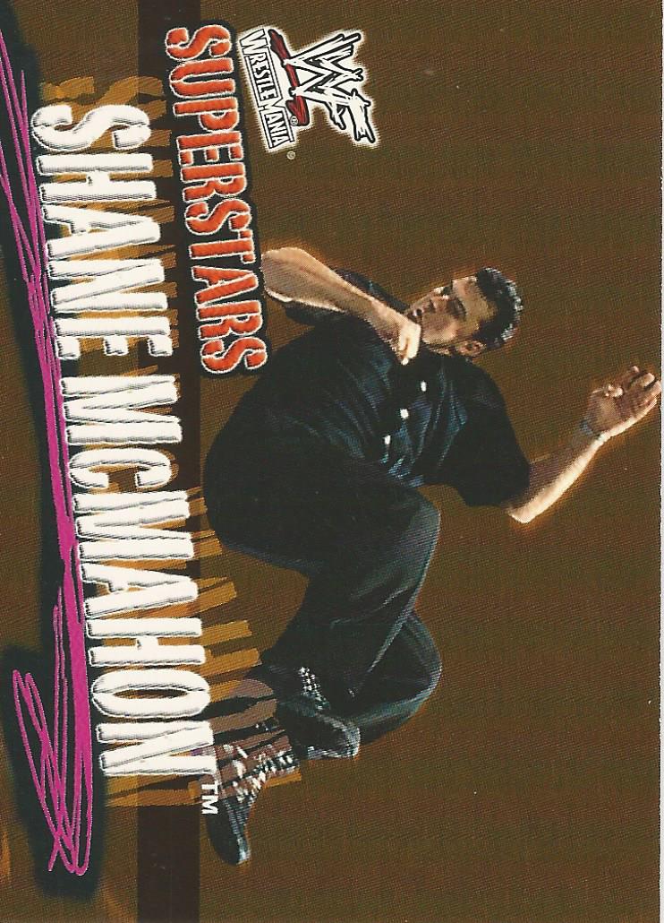 WWF Fleer Wrestlemania 2001 Shane McMahon #8