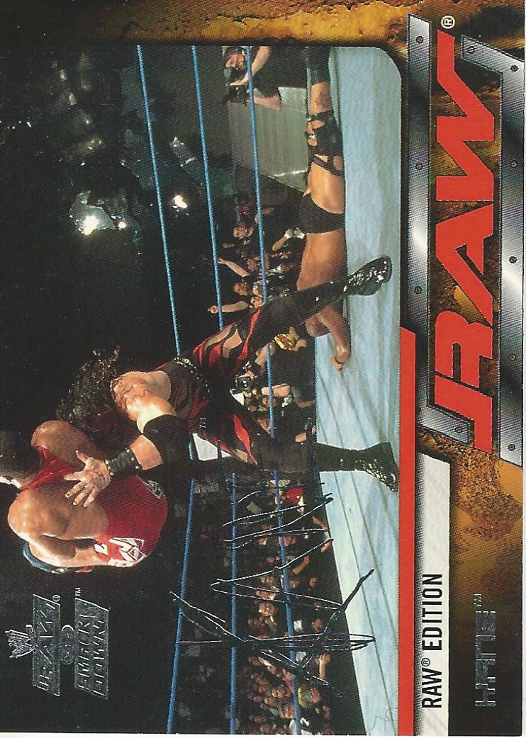 WWE Fleer Raw vs Smackdown 2002 Kane #8
