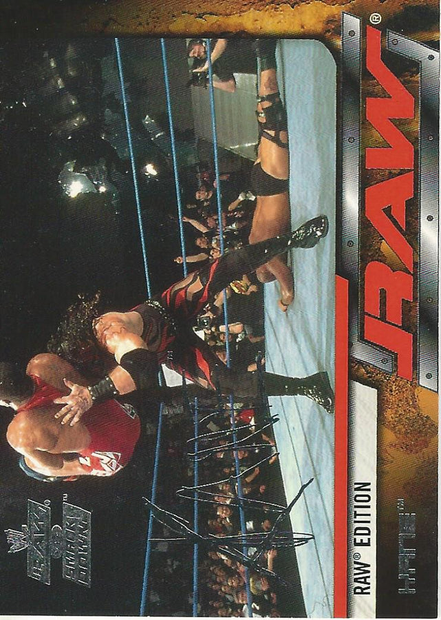 WWE Fleer Raw vs Smackdown 2002 Kane #8
