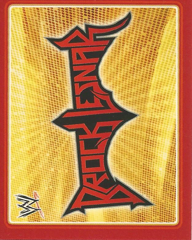 WWE Topps Icons 2013 Sticker Brock Lesnar #8