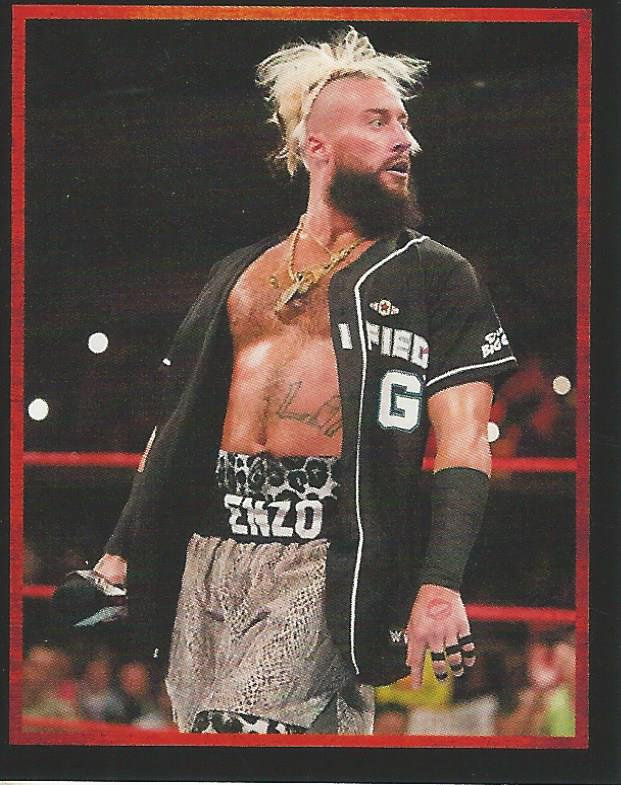 WWE Topps Stickers 2017 Enzo Amore #8
