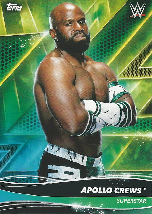 Topps WWE Superstars 2021 Apollo Crews #8