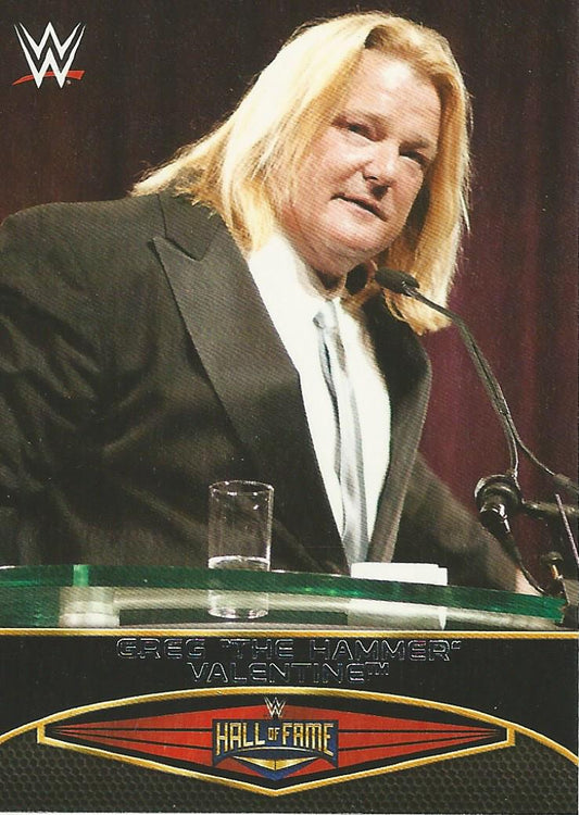 WWE Topps Road to Wrestlemania 2015 Greg Valentine 8 of 30 trading card PW Catalog