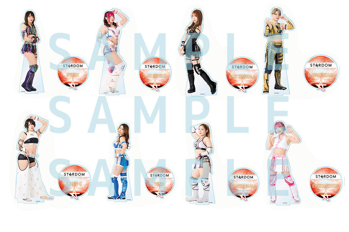 STARDOM Big Acrylic Stand 2026 SPRING [Pre-order]① Other Goods PW Catalog