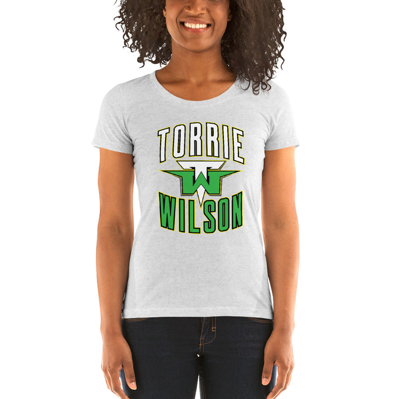 Torrie Wilson "Logo" Women's Tri-Blend T-shirt T-Shirt PW Catalog