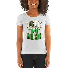 Torrie Wilson "Logo" Women's Tri-Blend T-shirt T-Shirt PW Catalog