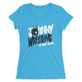 Johnny Gargano "Johnny Wrestling" Women's Tri-Blend T-Shirt T-Shirt PW Catalog