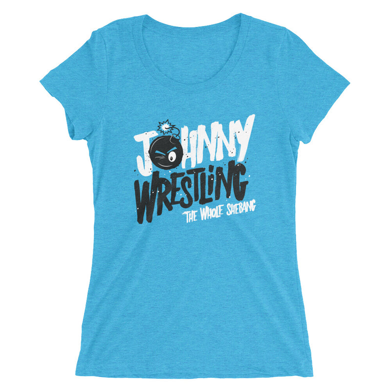 Johnny Gargano "Johnny Wrestling" Women's Tri-Blend T-Shirt T-Shirt PW Catalog