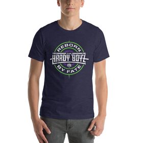 The Hardy Boyz "Reborn by Fate Badge" Short-Sleeve Unisex T-Shirt