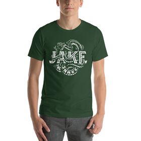Jake "The Snake" Roberts "Coiled" Unisex T-Shirt T-Shirt PW Catalog