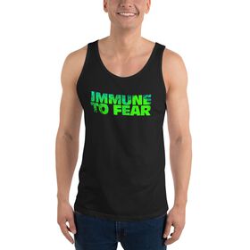 Jeff Hardy "Immune To Fear Text" Unisex Tank Top