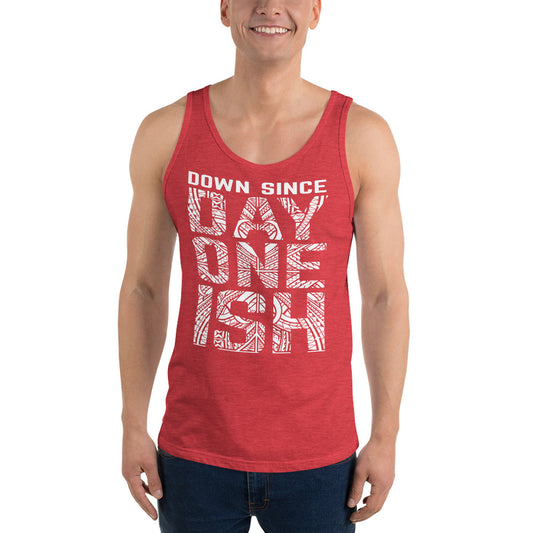 Usos "Day One Ish" Unisex Tank Top
