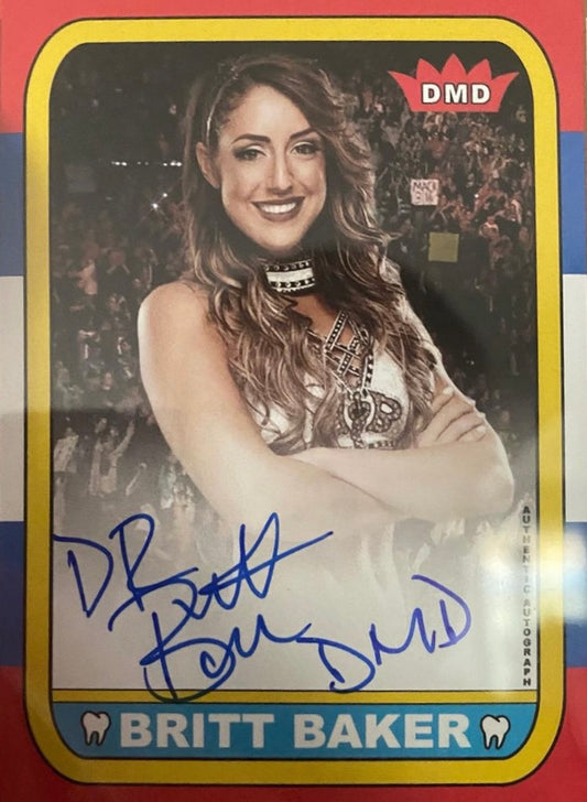 Britt Baker trading card PW Catalog