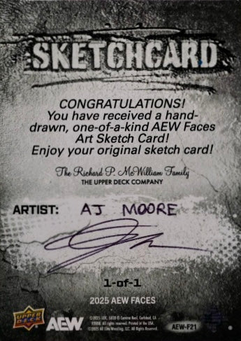Bandido trading card PW Catalog