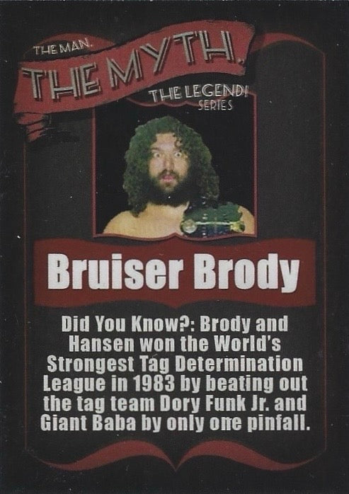 Bruiser Brody trading card PW Catalog