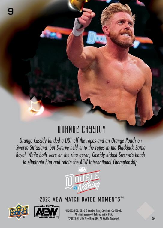 Orange Cassidy – Orange Cassidy Outlasts 20 Competitors, Defends the AEW International Championship