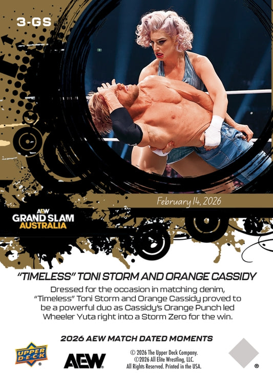 “Timeless” Toni Storm and Orange Cassidy – “Timeless” Toni Storm and Orange Cassisdy Combine on an Orange Punch Into a Storm Zero to Take Down Wheeler Yuta and Marina Shafir - image 2