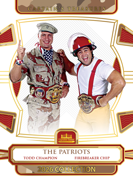 The Patriots – Todd Champion / Firebreaker Chip trading card PW Catalog