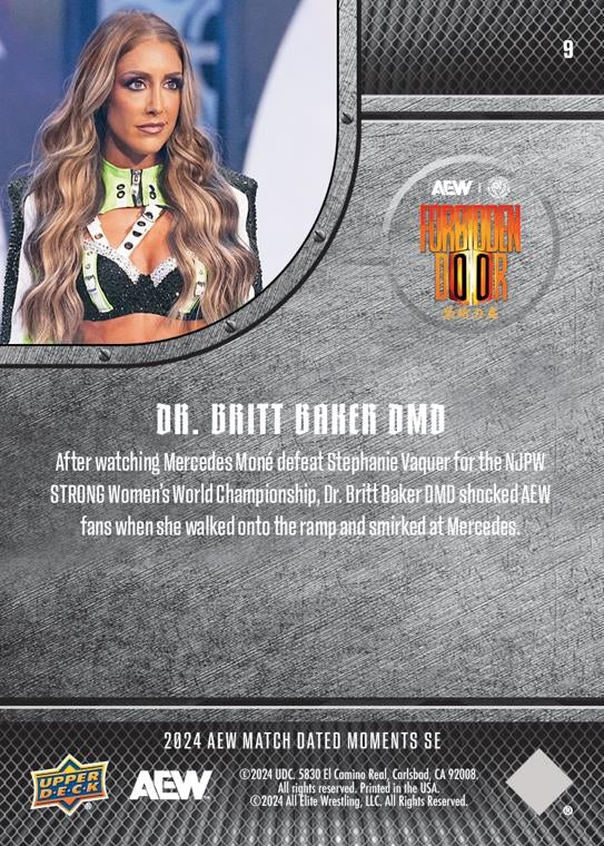 DR. Britt Baker DMD – DR. Britt Baker DMD Makes Surprise Return and Taunts Mercedes MONÉ