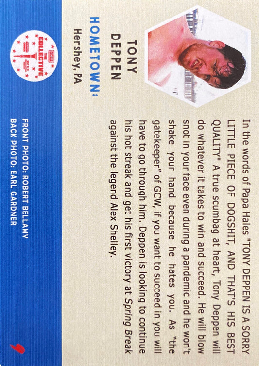 “The Gatekeeper” Tony Deppen trading card PW Catalog