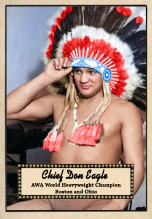Chief DON Eagle trading card PW Catalog