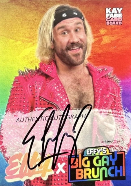 Effy X Effy’s Big GAY Brunch trading card PW Catalog